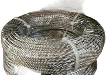 1mm 1.5mm 2mm 3mm 4mm 5mm 6mm 8mm Stainless Steel Wire Rope Cable Rigging Extra ASIN 316 A4 Marine Grade (Length: 25m, Diameter: 6mm)