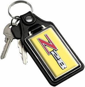 Brotherhood Car Key Chain for Camaro - Classic Models Keychain for Men and Women Gift Key Ring - Yellow - 2nd Gen Z28