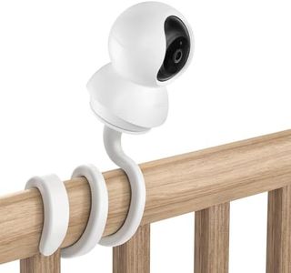 OWOKISO Flexible Baby Monitor Mount for TP-Link Tapo C200/C210/C220/C225, Kasa Security Camera EC70/EC71/KC410S, Easy to Install, Without Tools or Wall Damage