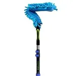 EVERSPROUT 3 Foot Flexible Microfiber Ceiling & Fan Duster | Bendable to Clean Any Fan Blade | Removable & Washable Brush Head | 3-Stage Lightweight Aluminum Extension Pole