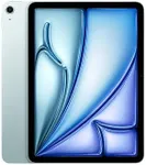Apple iPad Air 11-inch with M3 chip Built for Apple Intelligence, Liquid Retina Display, 256GB, 12MP Front/Back Camera, Wi-Fi 6E, Touch ID, All-Day Battery Life — Blue