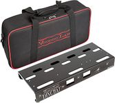 Voodoo Lab DBS Dingbat Small Pedalboard with Gig Bag - Fits 4 to 6 Effects - Lightweight Aluminum Design - Pedal Power Mounting Brackets Included - Black