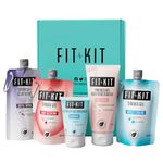 Fit Kit Body Recovery Toiletry Bundle Set - Includes Mens & Womens Body Wash & Shower Gels, Face Moisturiser, Hair Growth Shampoo, Gifts for Men and Women