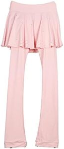 Figure Skating Hip Protection Pants Girls Diamond Three-Color Competition Performance Pink