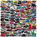 100 Pcs Car Racing Stickers Pack fo