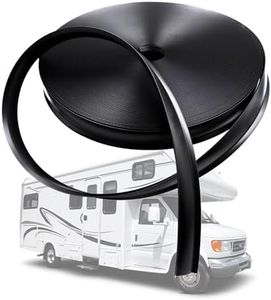 1" RV Vinyl Trim Molding Insert, 120FT RV Weather Stripping Exterior Screw Cover Trim Molding Exterior, Camper Weather Stripping Camper Trailer Roof Corner Gutter Seal Black