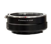 Fotasy Manual EF EF-S Mount Len to Cannon EOS RF Mount Adapter, EF EOS R Adapter, EF RF, Compatible with Canon EF lense, Compatible with Canon EOS R Mirrorless Camera EOS R RP Ra R3 R5 R6 R7 R10