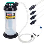 OULUTO 5.3L Manual Fluid Extractor Pump,Fluid Evacuator with 6 Tubes,Engine and Transmission Fluid Change Tool