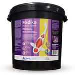 NT Labs Medikoi Probiotic Growth, Complete Feed For All Pond Fish, Ideal For Late Spring and Summer Feeding, High Protein Fish Feed, Maintains Immune System, Koi Fish Food (10 kg)(6 mm)