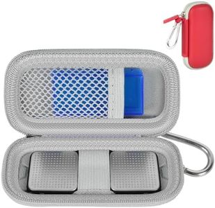 Heart Rate Monitor Case Compatible with AliveCor KardiaMobile Personal EKG/for AliveCor KardiaMobile 6L, 6L Max/for Sec Heart Monitor. Storage Holder Fits for Pill Organizer(Box Only-Red