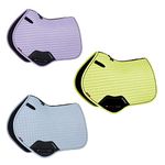 LeMieux Suede Close Contact Square Saddle Pad in Kiwi - Saddle Pads for Horses - Equestrian Riding Equipment and Accessories - Small