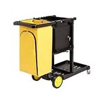 Amazon Basics Janitorial Cart with 