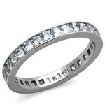 Marimor Jewelry Women's Princess Cut Aaa Cz Eternity Anniversary Wedding Ring Band 9