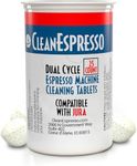 CleanEspresso - 25 Cleaning Tablets Designed For Jura Coffee Machines - 3.5g Dual Cycle Espresso Machine Cleaning Tablets for Jura Espresso Machines - Coffee Maker Cleaner