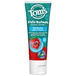 Tom's of Maine Children's Silly Strawberry Natural Fluoride Free Anticavity Toothpaste - Fruity Flavor, 90 mL