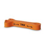 TRX Training Strength Band, Full-Body Resistance Band for Home and Gym Use, Resistance Band for Working Out, (35 lbs - 70 lbs), (Orange)