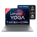 Lenovo Yoga Slim 7 Aura Edition Intel Core Ultra 5 228V,Copilot+ AI PC(32GB RAM/1TB SSD/14(35.5cm) WUXGA OLED AI Now/40 Tops/Windows 11/Office Home 2024/1Yr ADP/Grey/1.19Kg), 83JX001LIN AI Laptop