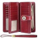 SENDEFN Wallets for Women Genuine L