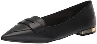 Nine West Womens Lallin Ballet Flat, Black 001, 7.5