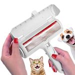 Nado Care Pet Hair Remover Roller - Lint Roller for pet Hair - Self Cleaning Dog & Cat Hair Remover - Remove Dog, Cat Hair from Furniture, Carpets, Bedding, Clothing and More.