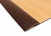 78.7 Inch L Floor Transition Strip, Adhesive Threshold Strip for Doorway, Peel and Stick Floor Carpet, Edge Padding, Flexible Threshold Transitions with a Height Difference Within 5mm