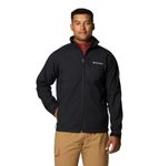 Columbia Men's Ascender Softshell Jacket, 2024 Black, Medium