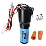 URCO410 3 in 1 Hard Start Kit for Refrigerators & Freezers by AMI PARTS -1/4 to 1/3 HP- Completely Pre-Wired Capacitor