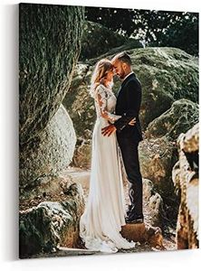 Personalized Custom Canvas Prints: Photo On Canvas (Framed 11X14) Transform Your Photos into Stunning Framed Wall Art Digitally Printed Photo To Canvas Ideal for Home Decor Gifts Keepsakes