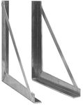 Buyers Products - 1701030 Welded Mounting Bracket Kit, Aluminum, 18 x 18 Inches