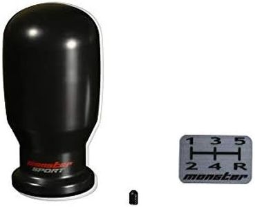 Monster Sport 831121-7350M Shift Knob, B Type (Stick Type), Black, Insertion Type, Alto Works HA36S, Other MT Vehicles
