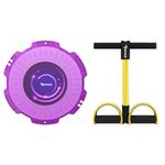 Spike Ab Twister Board Tummy Twister and Spike Tummy Trimmer for Abdominal Exercise Home Gym Equipment for Men and Women (Spike Tummy twister + Spike Tummy Trimmer)