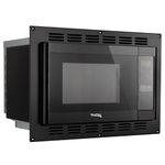 RecPro RV Convection Microwave Black 1.1 Cu. ft | 120V | Microwave | Appliances | Direct Replacement for High Pointe and Greystone