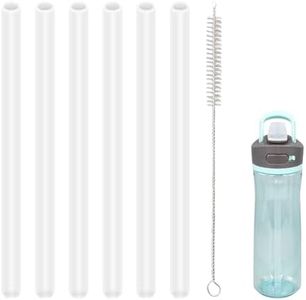 KLOWOAH Replacement Straws Compatible with Contigo Ashland 2.0 Leak-Proof 24oz 32oz Water Bottle (Pack of 6)