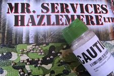 MR SERVICES HAZLEMERE LTD 600 6mm Steel Highly Polished Ball Bearings Airsoft BB pellets bullets Swivel lid.