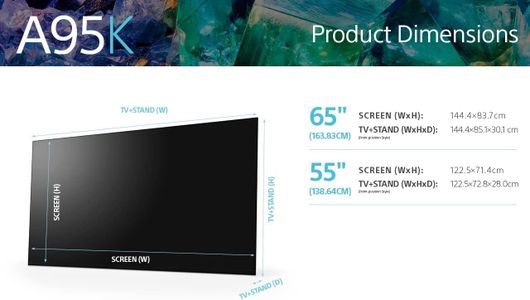 Sony 55" OLED 4K Smart TV – XR A95K Series