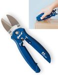 Zibra Open-It! All-In-One Multi Tool with Heavy-Duty Scissors, Box Cutter, Screwdriver, and Package Opener, Blue