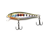 EVERBAY DORADO Wobbler Fishing Lure-Hard Crankbait-Fishing Tackle, Life-Like Swimbait for Perch Pike Zander Catfish Chub Barbel Trolling Freshwater Hologram Slow Sinking, SEEKER TWITCH 5.5cm HDGR