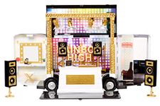 Rainbow High Rainbow Vision World Tour Bus & Stage 4-in-1 Light Up Deluxe Playset - Includes DJ Equipment, Working Spotlights, Vanity Chair, Accessories & Batteries - For Kids & Collectors Ages 6+