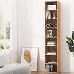 Artiss Wooden Bookshelf, 8 Tiers Bo