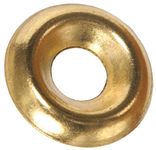 The Hillman Group The Hillman Group 1256#6 Brass Countersunk Finishing Washer 60-Pack