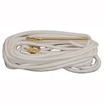 Eagle Claw Braided Nylon Stringer (White, 12-Inch)