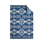 Pendleton 31336 Moonlight Mesa Throw Blanket Lightweight Soft Washed Cotton Blankets Cozy Home Decor Oversized Warm Accent Blanket for Couch or Bed, 70 x 50-Inch, Navy