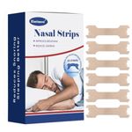 60 Pcs Anti Snoring Nasal Strips Large, Extra Strength Nose Strips Better Breathe Relieve Nasal Congestion Anti Snoring Improve Sleeping for Men Women (66 * 19mm)