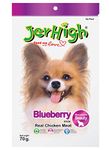 JerHigh Blueberry Stick Young Adult Dog Treat With Real Chicken Meat, 70g