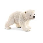 Schleich Walking Polar Bear Cub Toy Figure