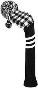 Scott Edward Golf Driver Wood Headcover, for Driver(up to 460cc) with Rotating Number Tags