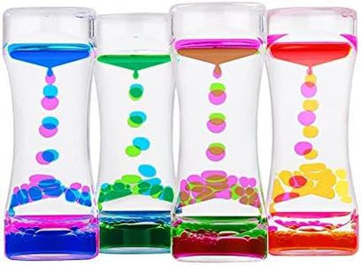 LULUFUN Liquid Motion Timer Bubbler, Jouets sensoriels pour la Relaxation visuelle, Jouet de Bureau, Cadeaux pour Adultes et Enfants (A)