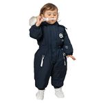 Xifamniy Toddler Snowsuit 2T 3T 4T 5T Ski Suit Baby Boy Girl Winter Clothes Coat Outwear Snow Suit Hooded Romper Jumpsuit