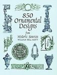 850 Ornamental Designs (Dover Picto