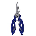 Hetkrishi Fishing Plier Scissor Split Ring Line Cutter Hook Remover Tackle Tool (Blue)